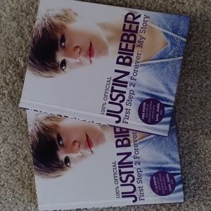 2 100% OFFICIAL JUSTIN BIEBER First Step 2 Forever: My Story Books